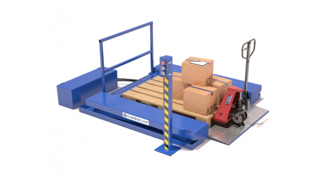 Ground lift tables