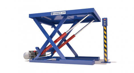 Low profile scissor lift