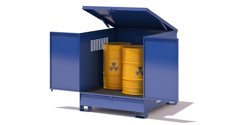 Boxes with collection tank