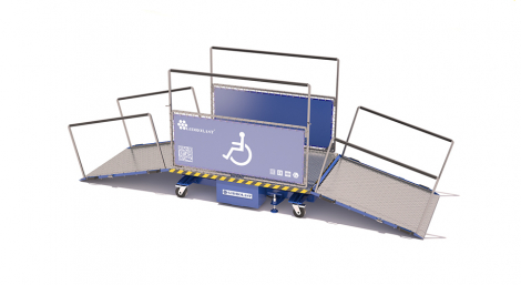 Mobile platform for PRM persons