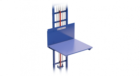 Hydraulic goods lift