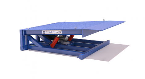 Heavy vertical dock leveller